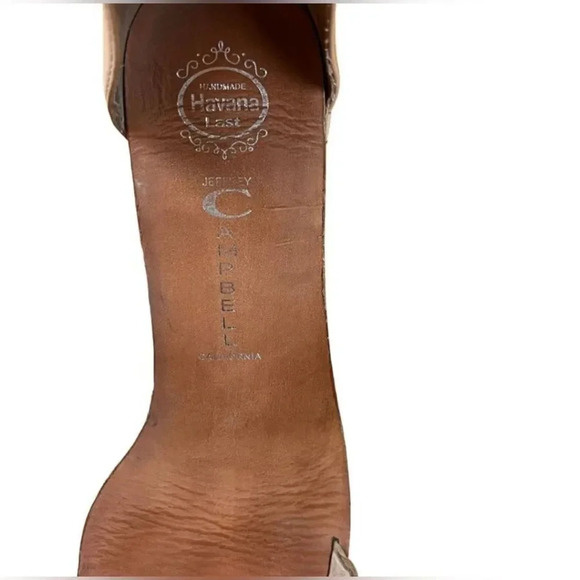 Jeffrey Campbell  Braided Favor Heeled Sandals Ss 10 M - Picture 6 of 16